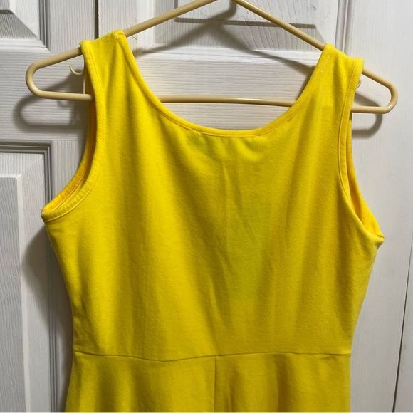 NWT DJT Fashion Yellow Fit & Flare Dress - Picture 5 of 11